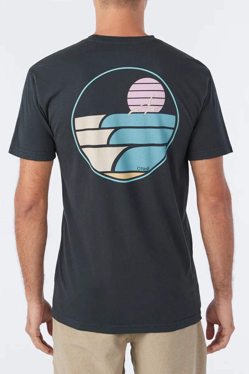 O'Neill OG Cleanlines Tee - Dark Charcoal