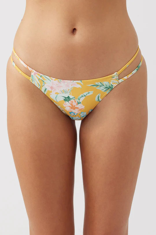 O'Neill Tulum Tropical Cardiff Bikini Bottoms - Sahara