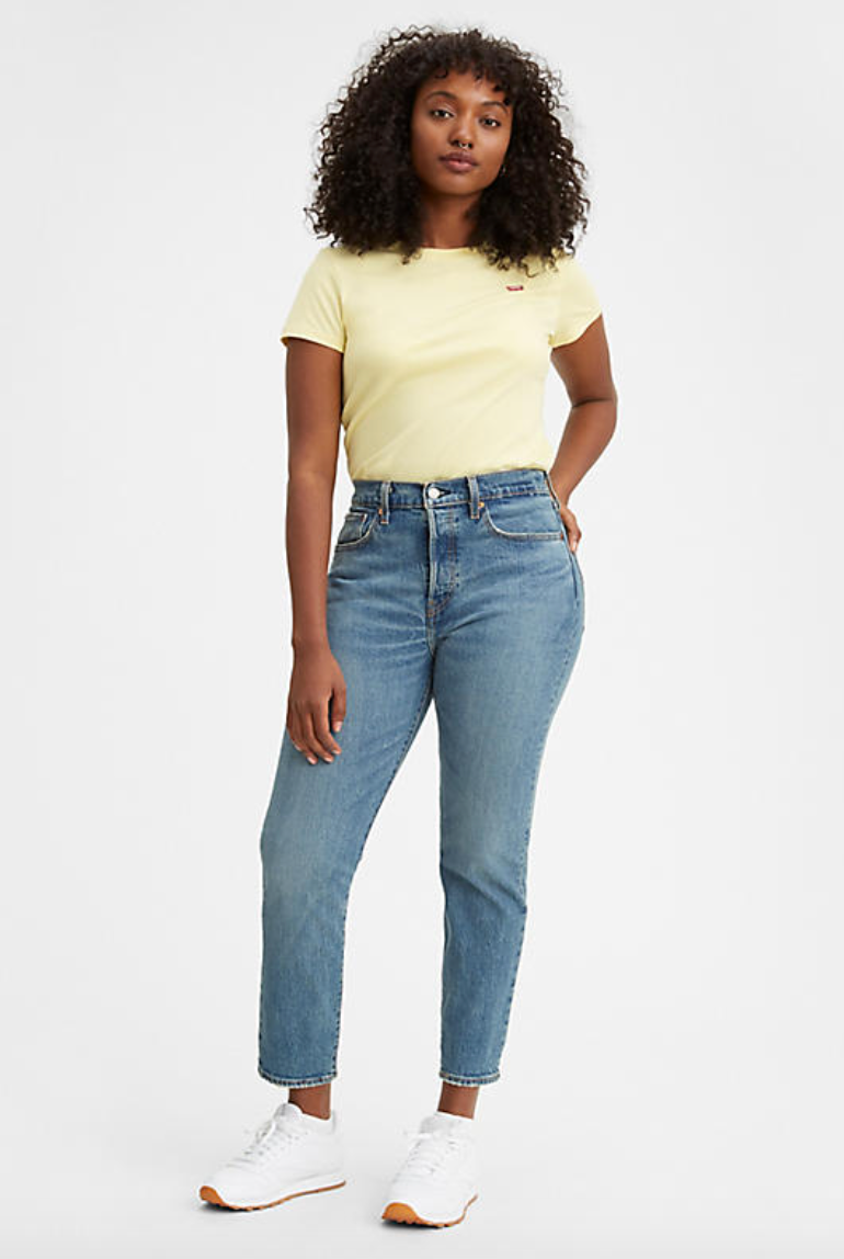 Wedgie icon fit outlet high waist ankle jeans