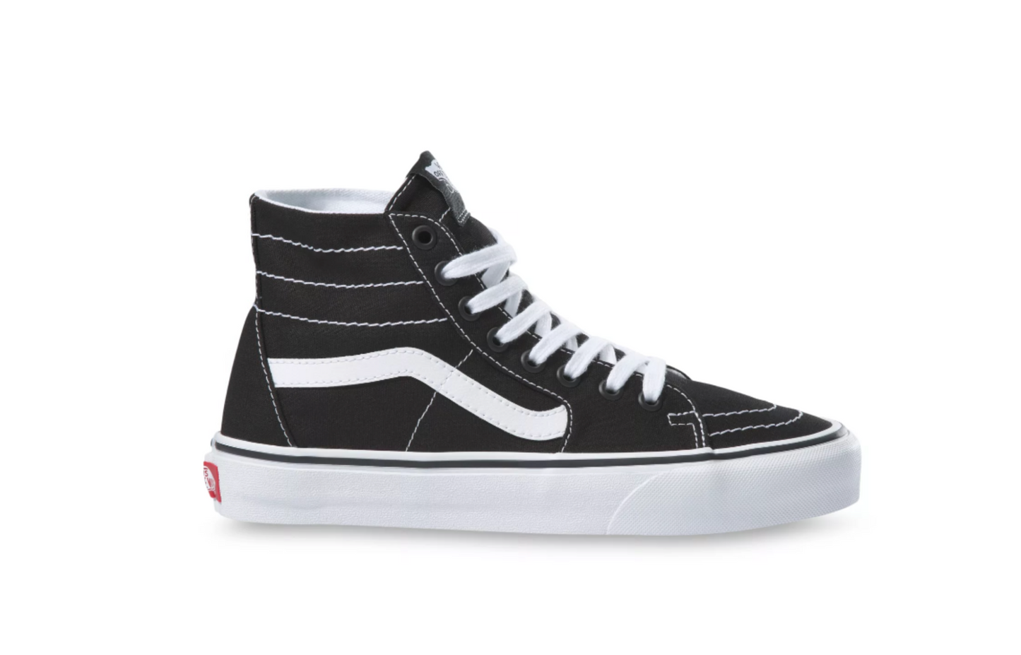 Vans sk8-hi platform sales canvas black white