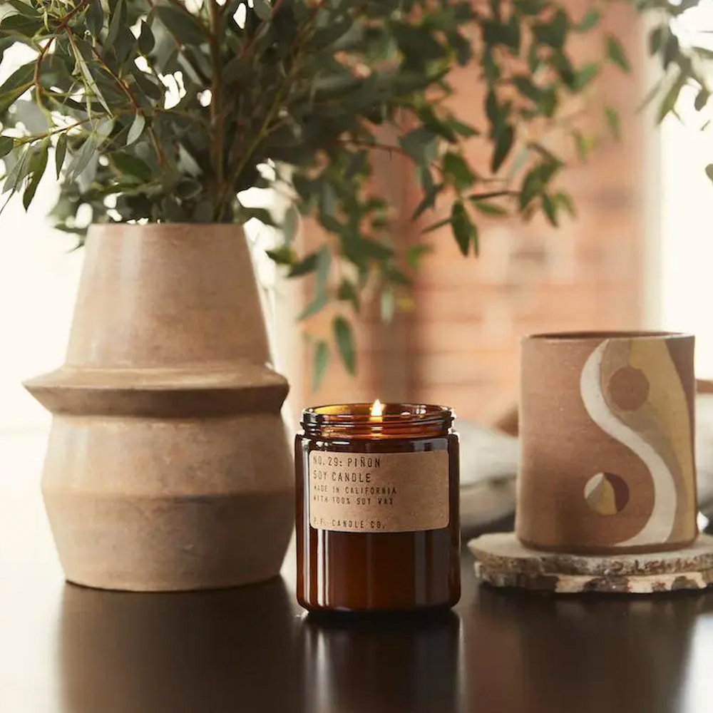 P.F. Candle Co.'s 7.2 oz Piñon Soy Candle