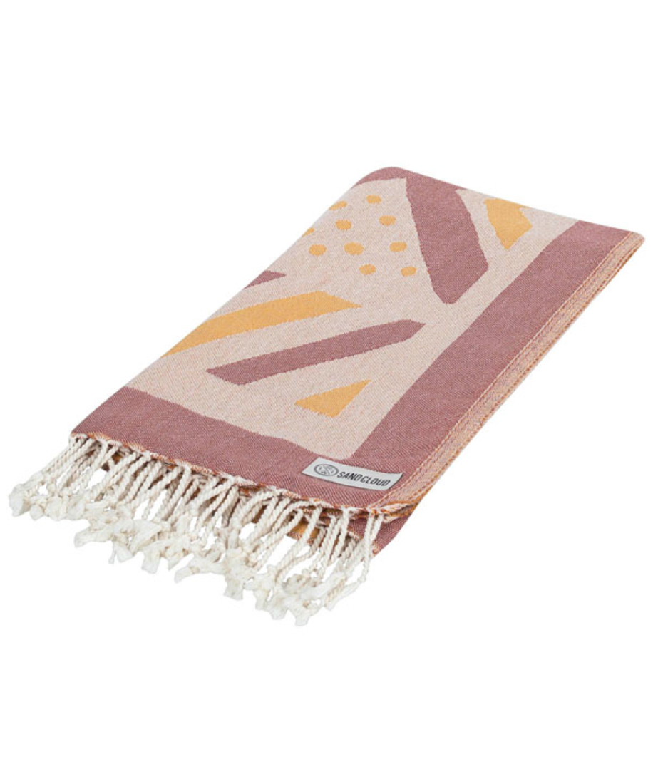 Sand Cloud Grid Towel - Multi