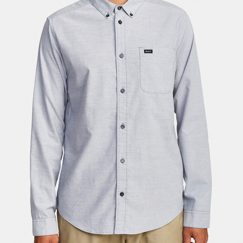 RVCA That'll Do Long Sleeve Shirt - Pavement