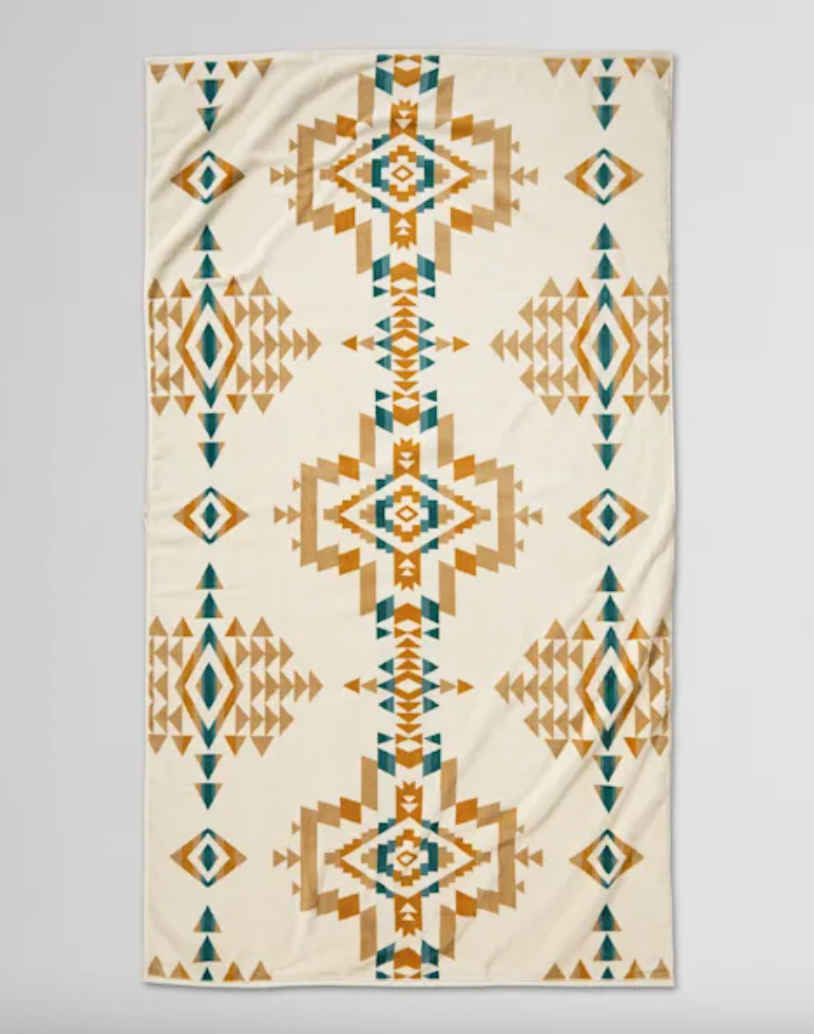 Pendleton Rock Point Oversized Spa Towel - Ivory