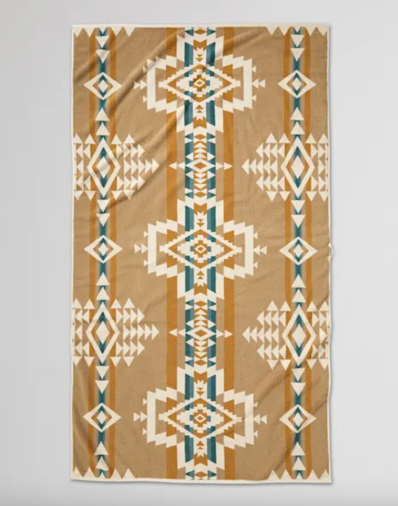 Pendleton Rock Point Oversized Spa Towel - Ivory