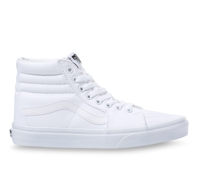 
                      
                        Vans Men's Sk8-Hi Sneaker- True White
                      
                    