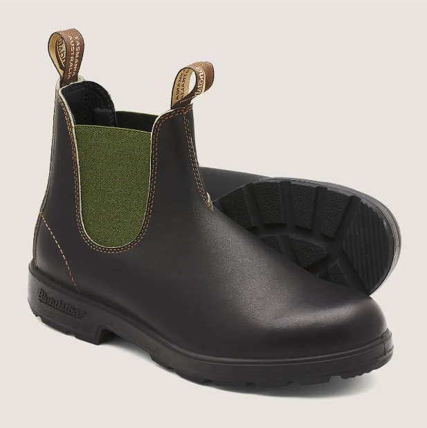 Load image into Gallery viewer, Blundstone 519 Men&amp;#39;s Chelsea Boot - Stout Brown/Olive
