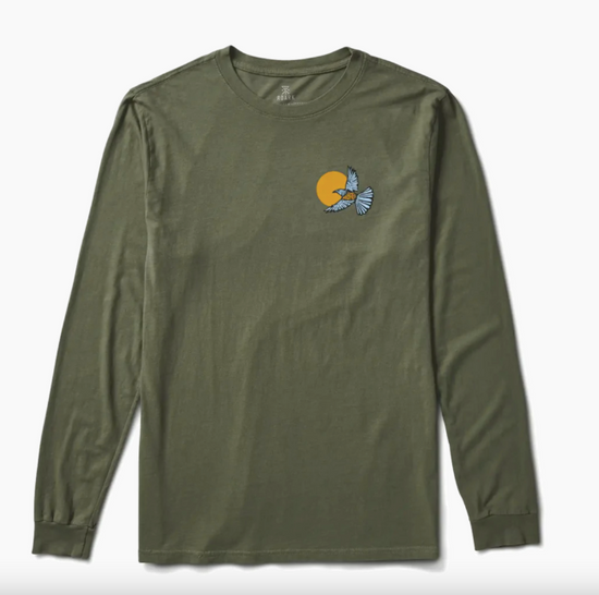 Load image into Gallery viewer, Roark The Messenger Long Sleeve Tee - Light Army
