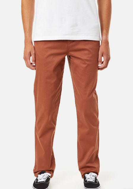 
                      
                        Katin Kraft Pant in the color rust
                      
                    