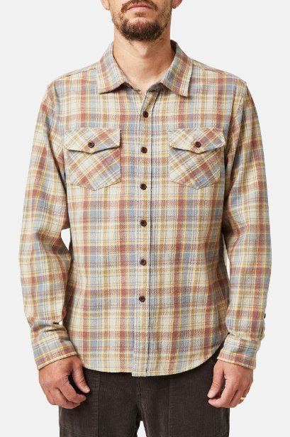Load image into Gallery viewer, Katin Fred Flannel Shirt - Rice Paper
