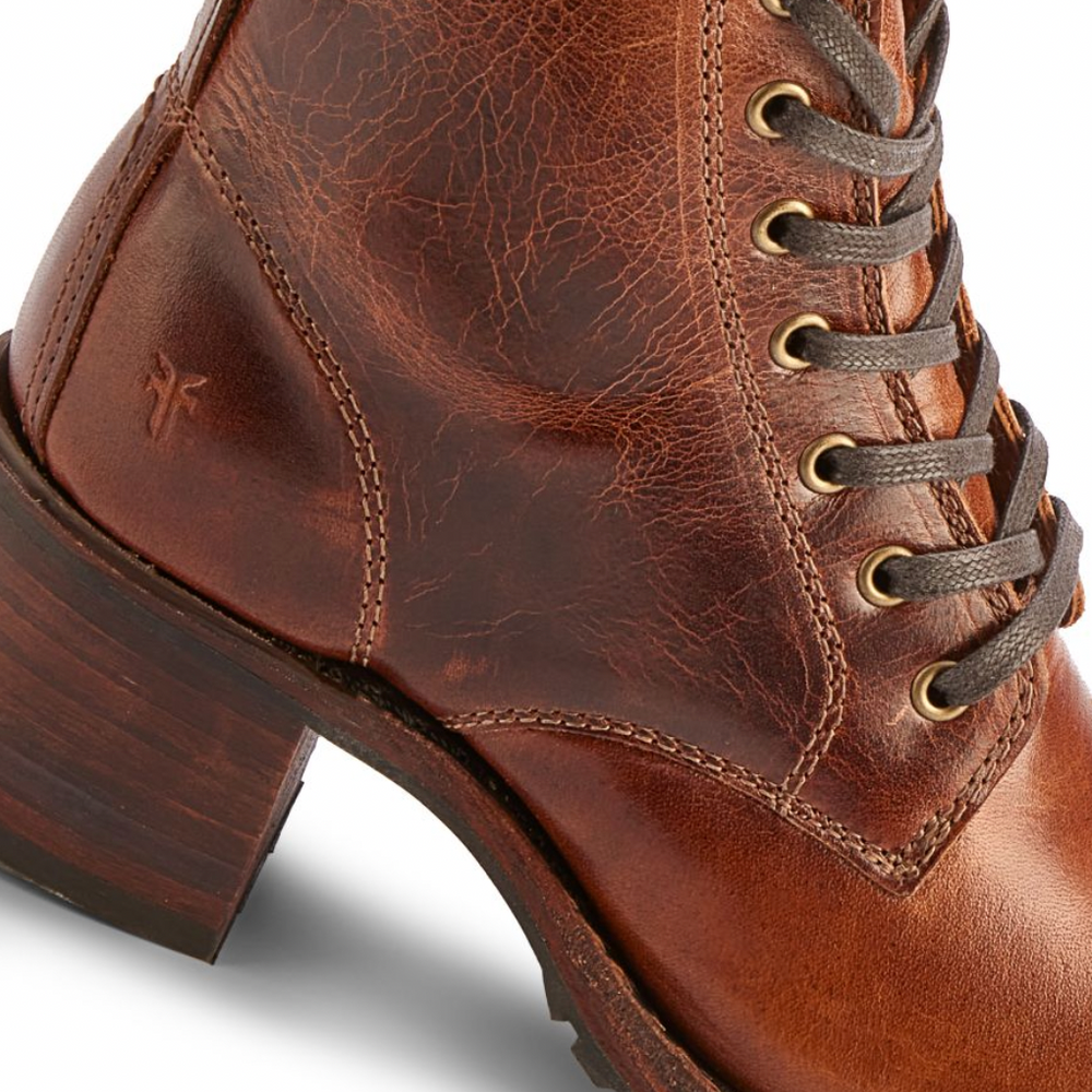 
                      
                        FRYE Sabrina 6G Lace Up Boot - Cognac
                      
                    