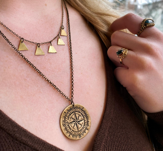 Jennifer Kahn x Harbour Thread Hold True Reversible Necklace