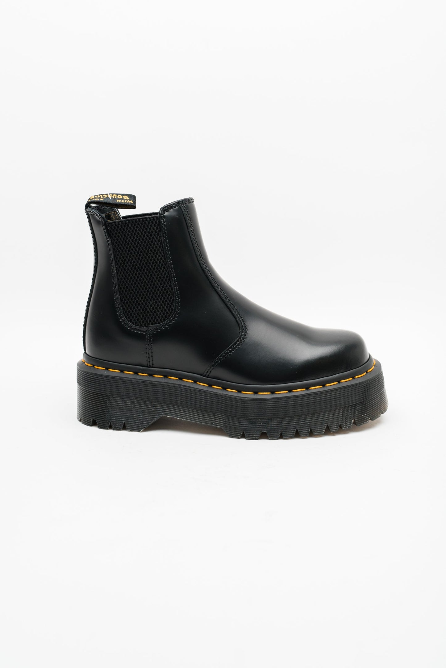 Dr. Martens 2976 Quad Platform Chelsea Boots - Black