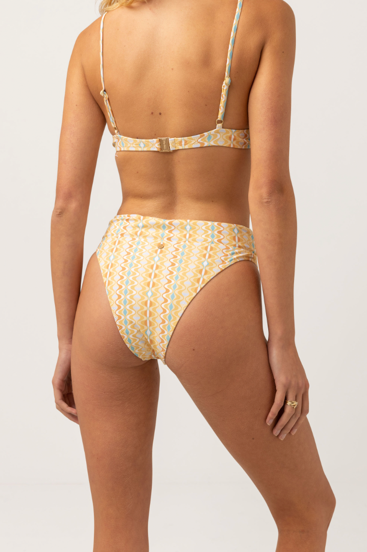 high waisted skimpy coverage bikini bottoms