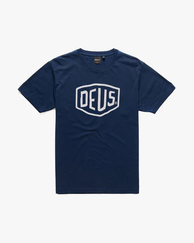 DEUS Shield Tee - Navy