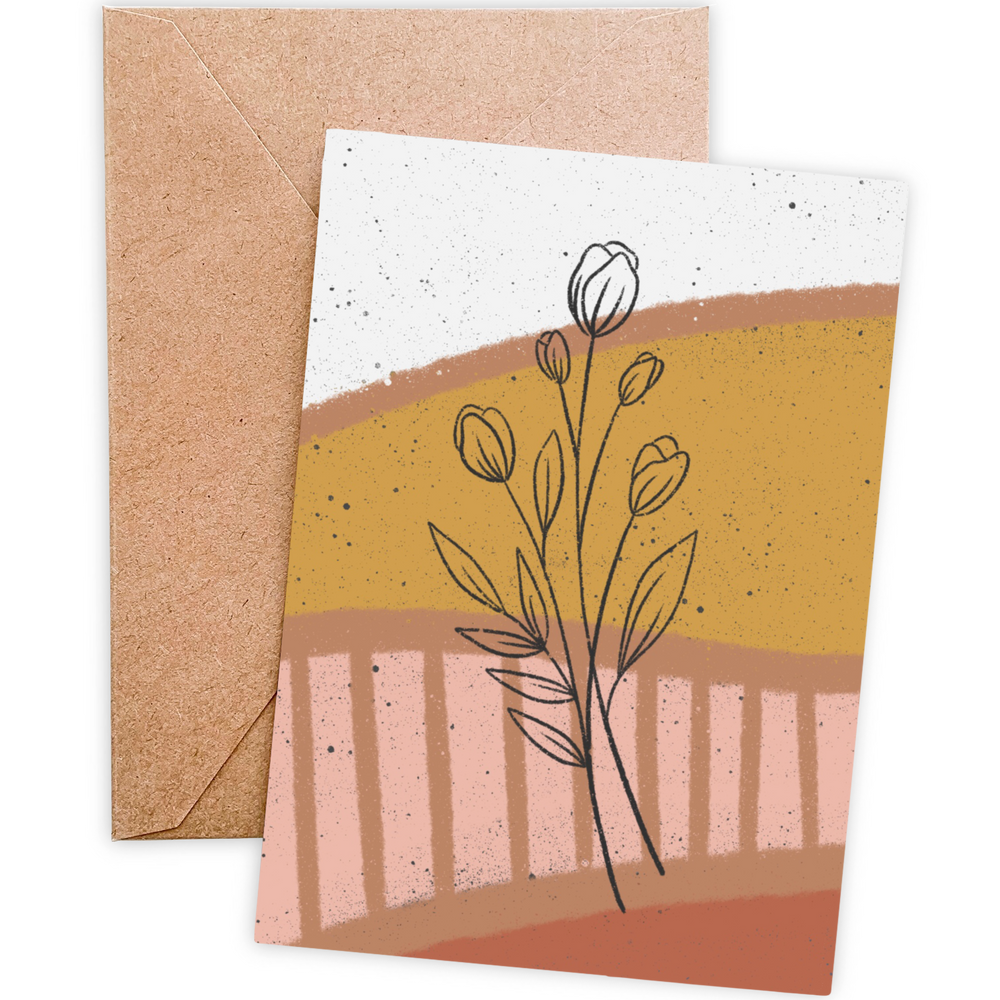 Tulips Greeting Card