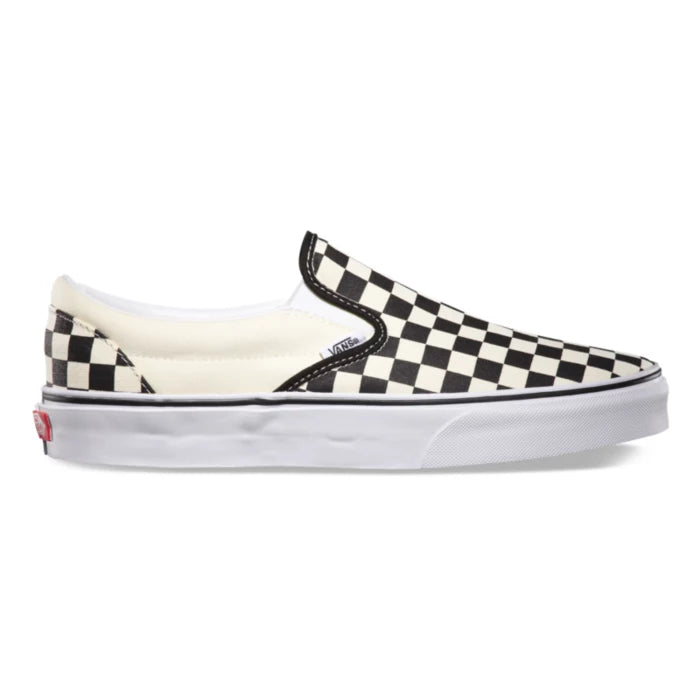 Vans Women's Classic Slip-On Sneaker - Black/White Checkerboard