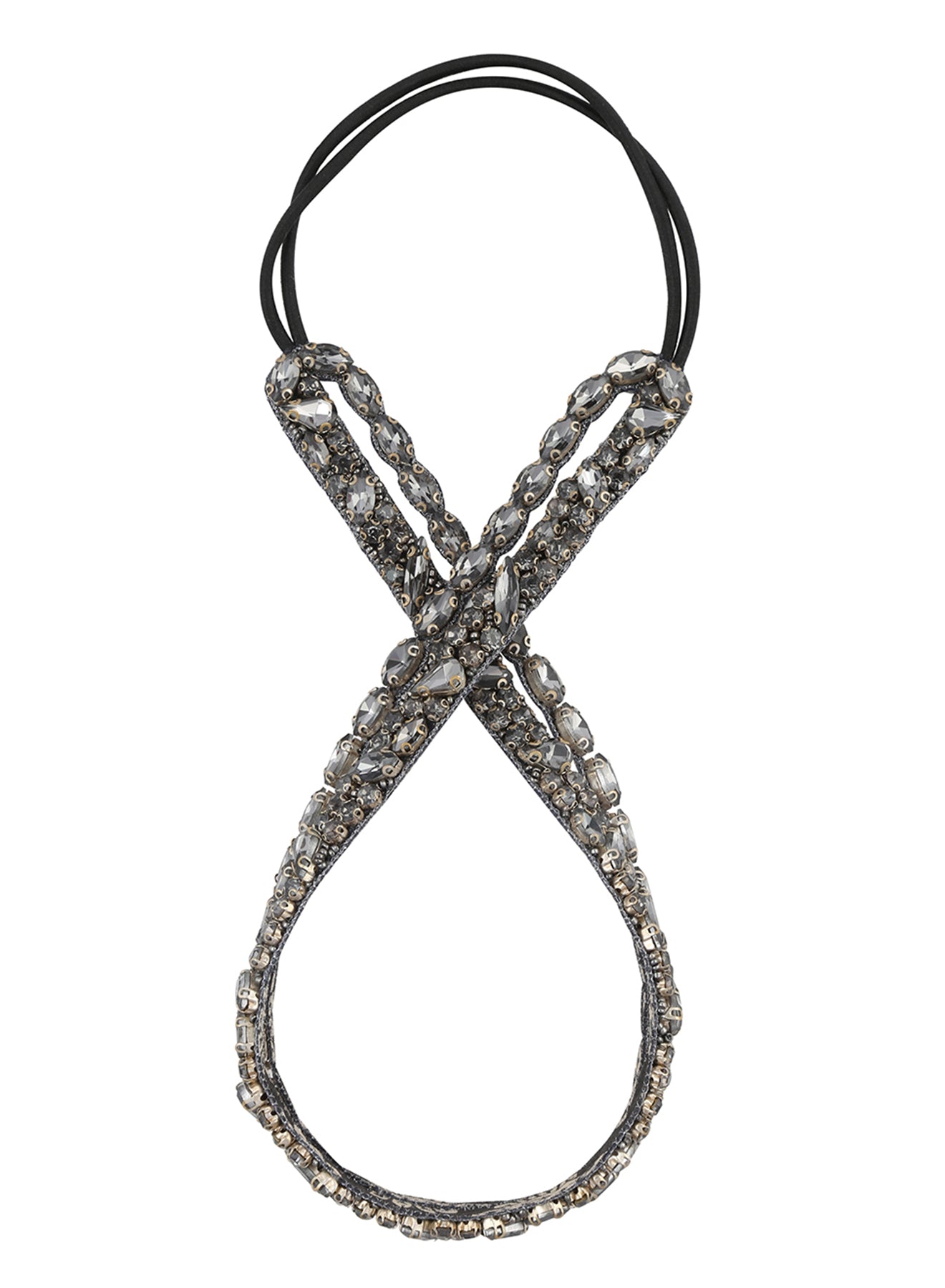 Deepa Gurnani Avalon Headband - Gun