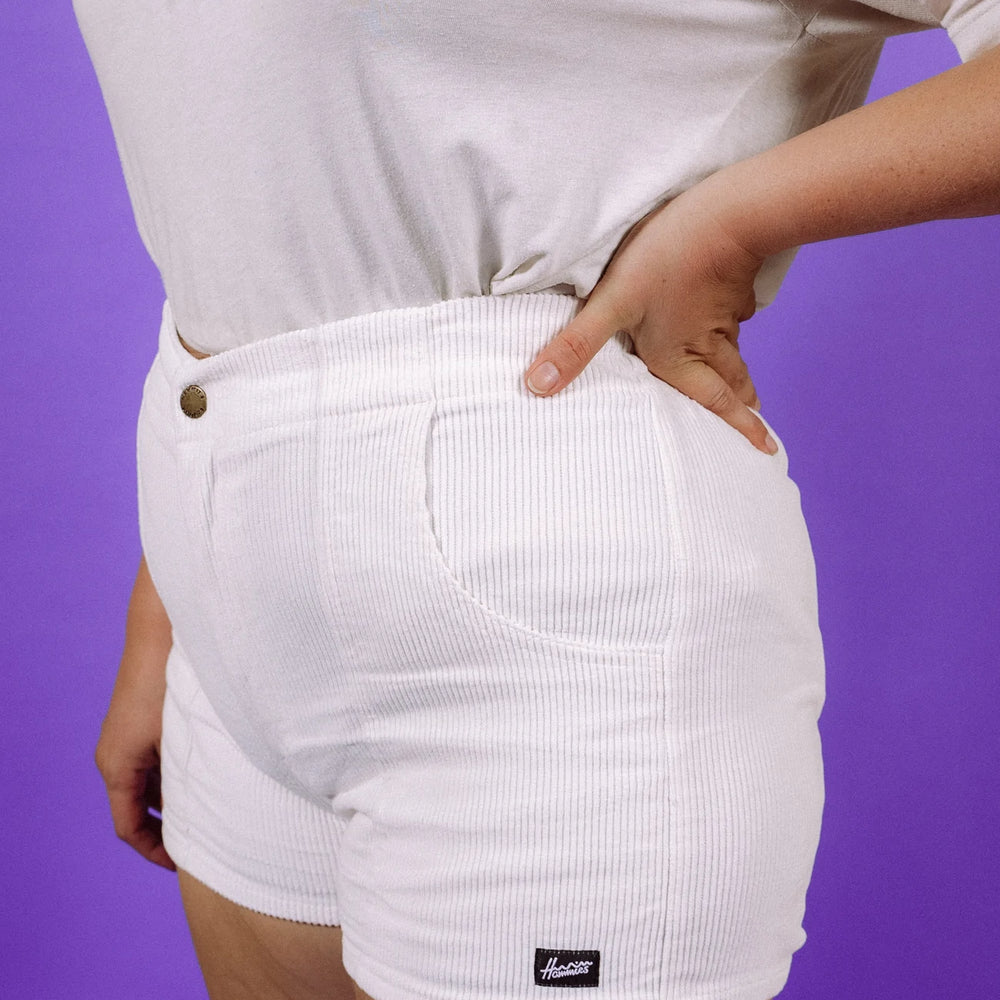 Hammies Short - White