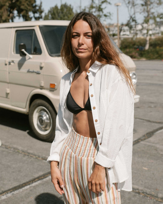 Billabong In The Tide Long Sleeve Shirt - Salt Crystal