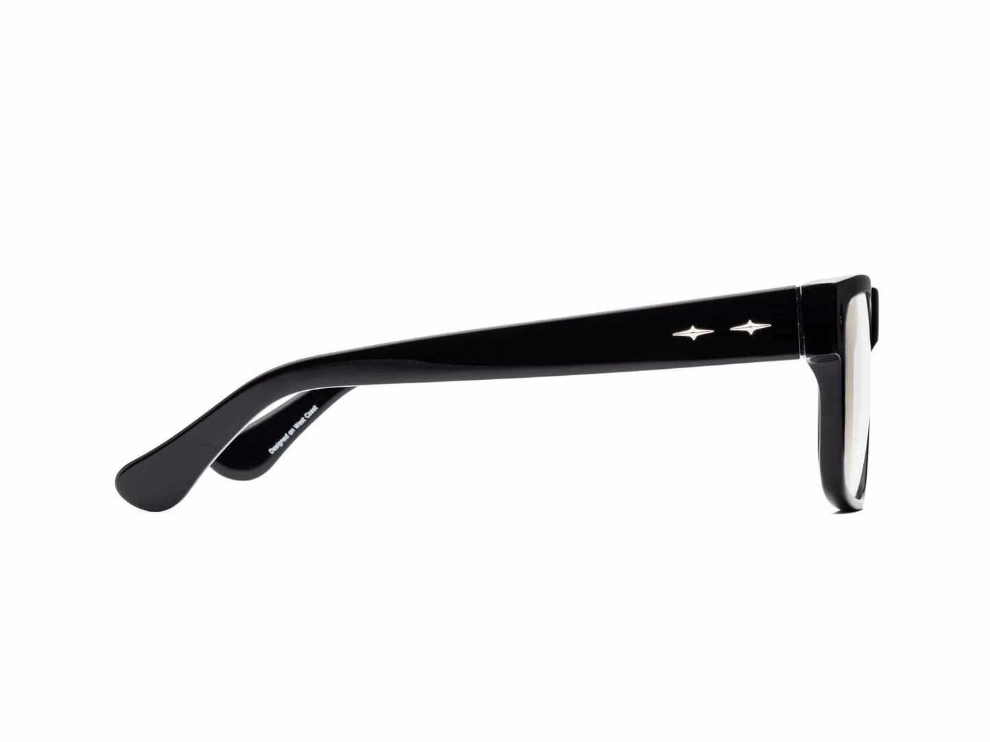 Load image into Gallery viewer, CADDIS Mister Cartoon Reading Glasses - Gloss Black
