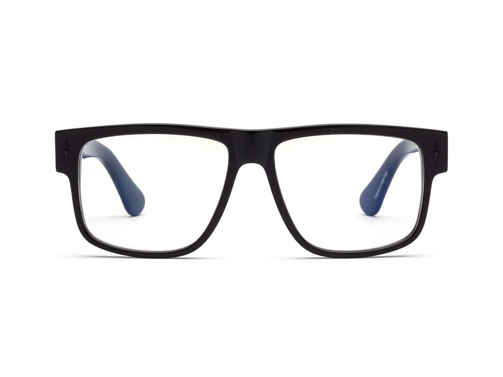 CADDIS Mister Cartoon Reading Glasses - Gloss Black