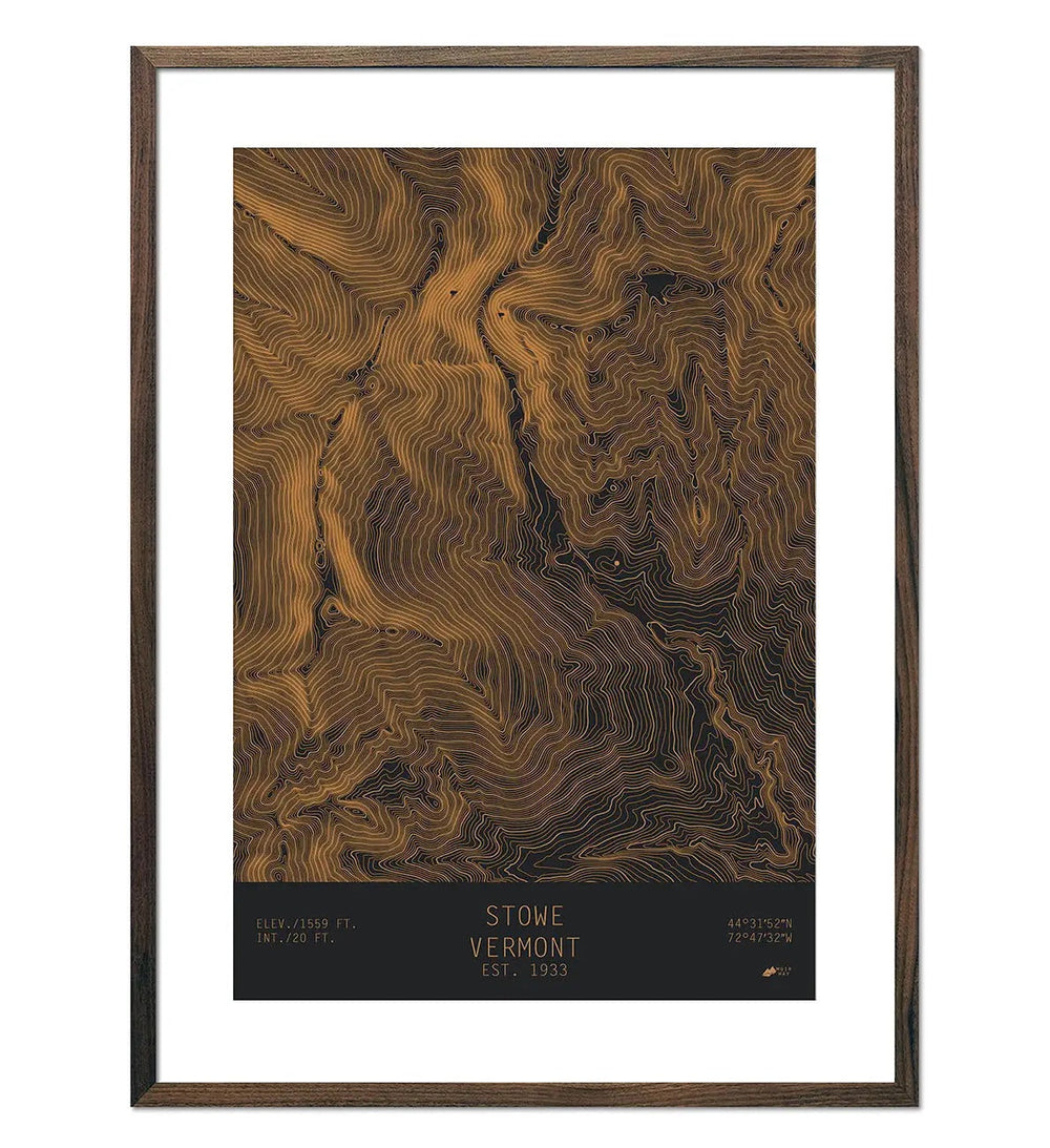 Stowe Print  - Hickory