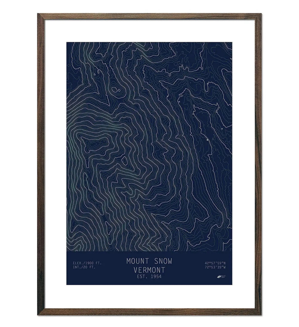 Mount Snow Print - Placid