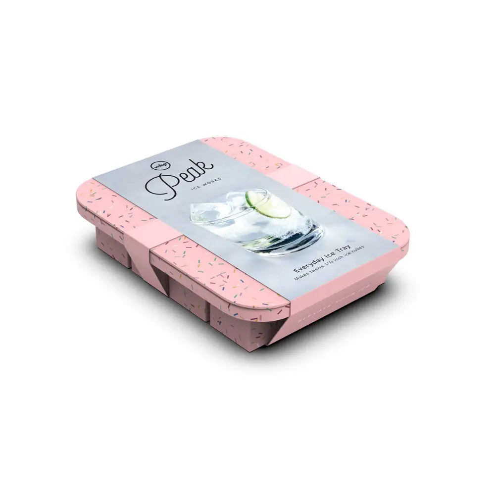 Peak- Everyday Ice Tray - Pink Speckled