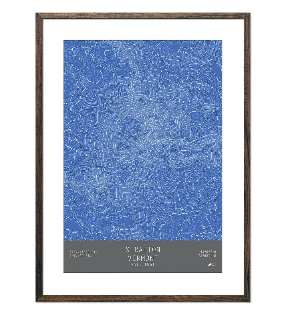 Stratton Print - Blue Sky