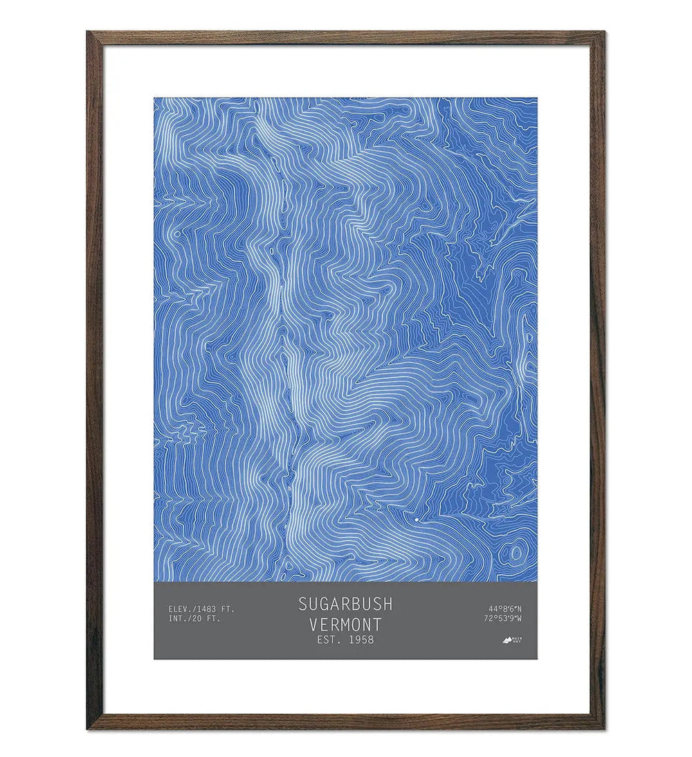 Sugarbush Print - Blue Sky