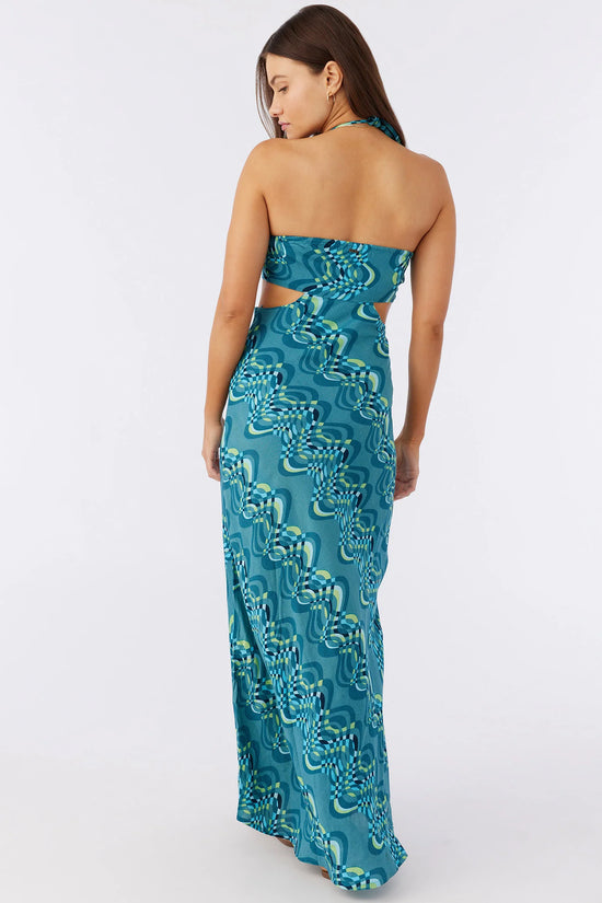 Load image into Gallery viewer, O&amp;#39;Neill Lila Maxi Dress - Blue Lagoon
