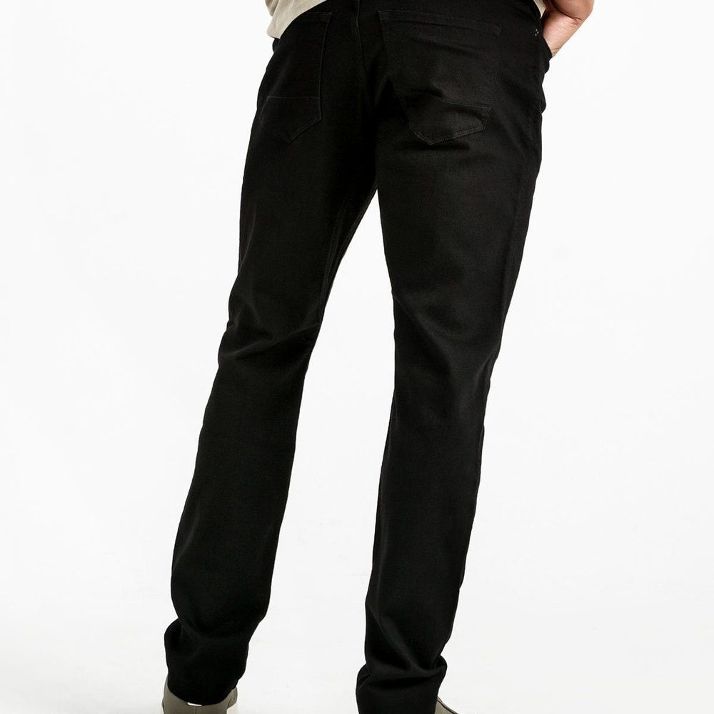 DUER Performance Denim Relaxed Taper - Black