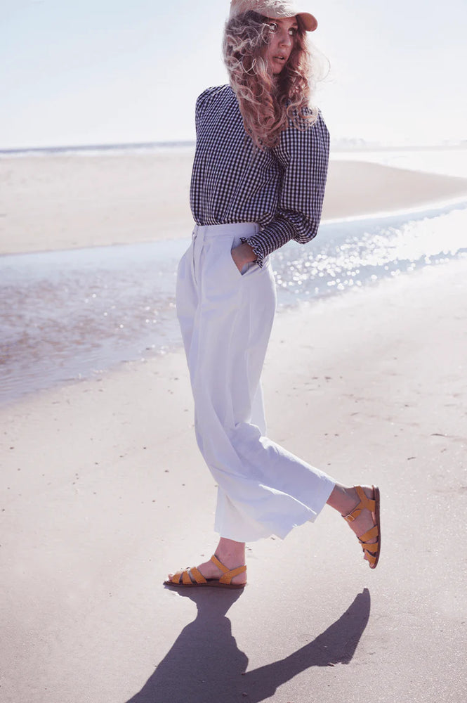 Salt water sandals mustard discount