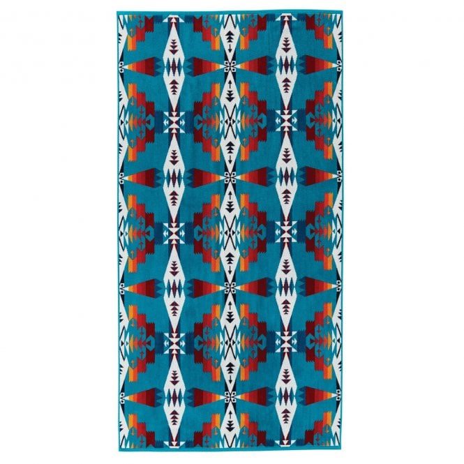 Pendleton Tucson Oversized Spa Towel - Turquoise