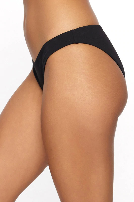 Load image into Gallery viewer, O&amp;#39;Neill Saltwater Solids Rockley Classic Bikini Bottoms - Black

