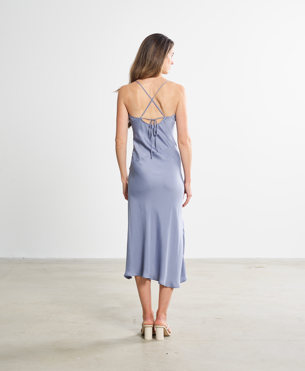 Load image into Gallery viewer, the stella women&amp;#39;s special occasion dress  from harbour thread private label

