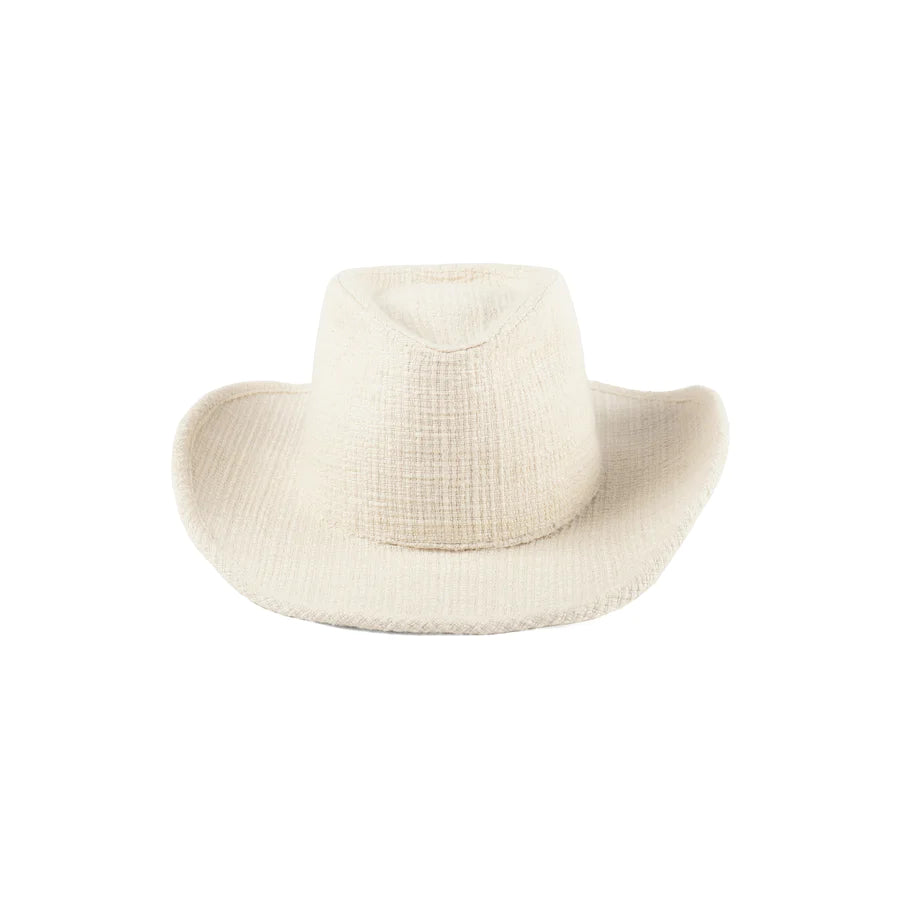 Lack of Color The Sandy Hat - Ivory Tweed